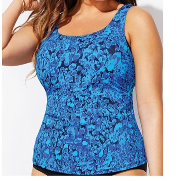Cerulean Classic Tankini Top Swimsuits For All - Picture 1 of 3